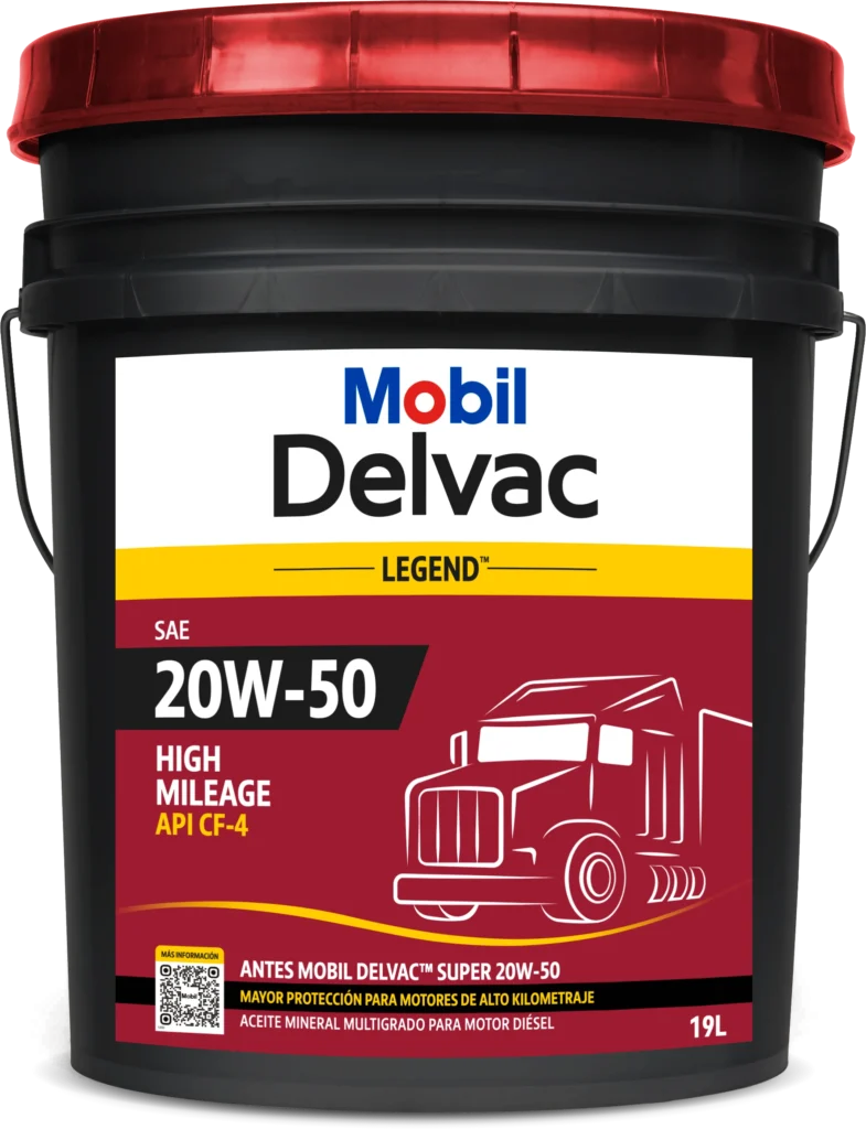 Mobil Delvac Legend™ 20W-50 High Mileage